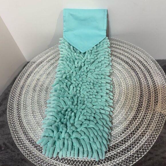 Norwex Chenille Sea Mist Hand Towel NWOT - Picture 6 of 9